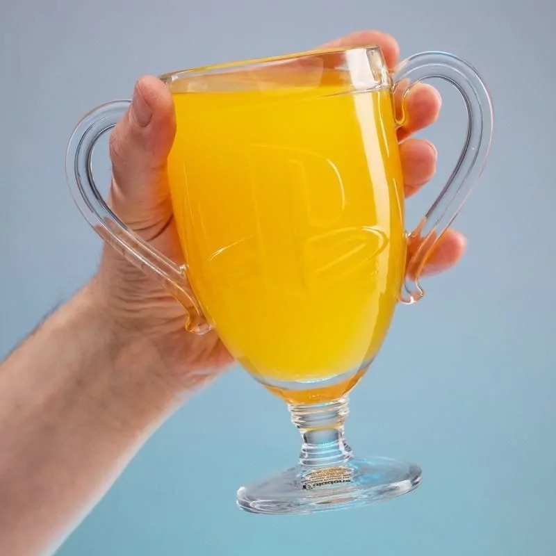 Playstation Trophy Glass Enjoy your next mid-game drinks break in