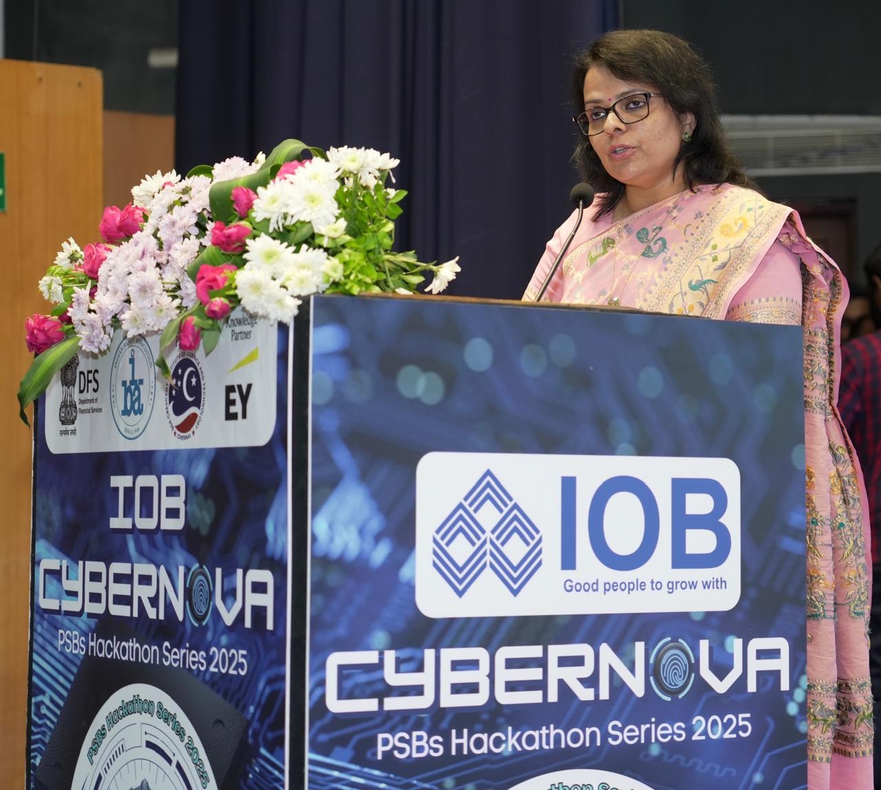 Cybernova 2025 Hackathon Grand... - Indian Overseas Bank | Facebook