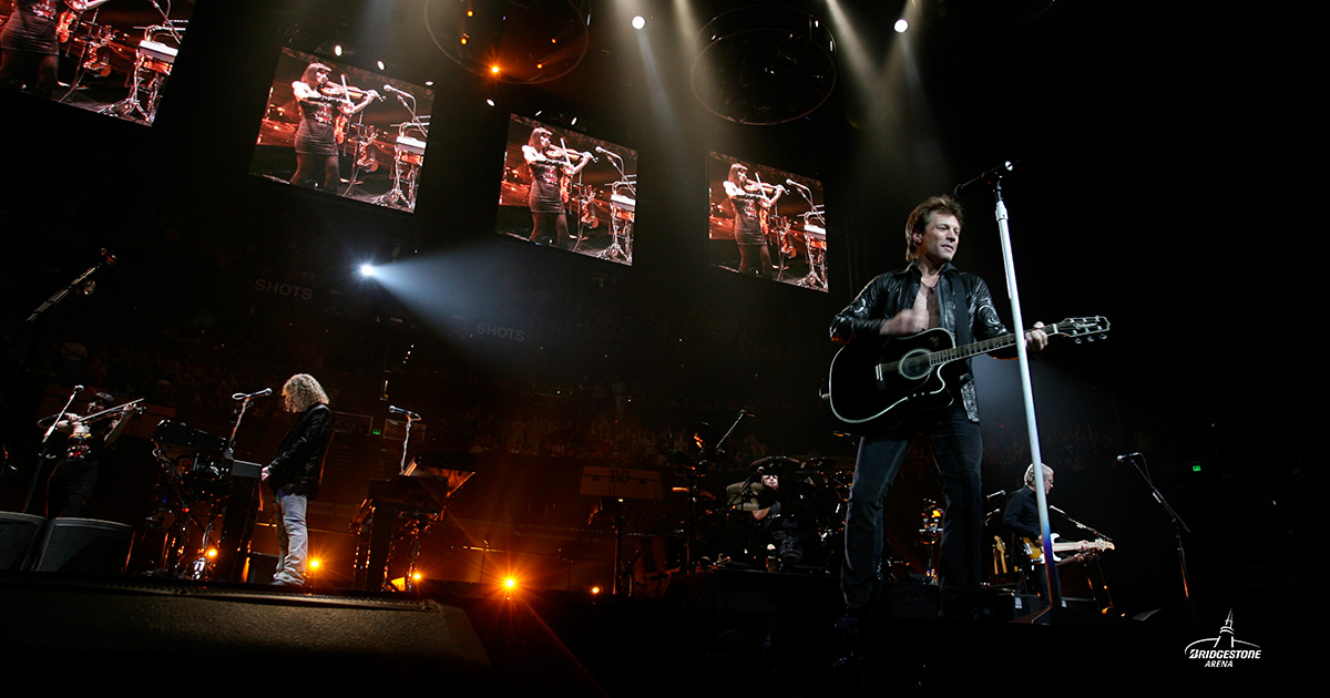 On this day in 2008, Bon Jovi brought the Lost Highway Tour to 