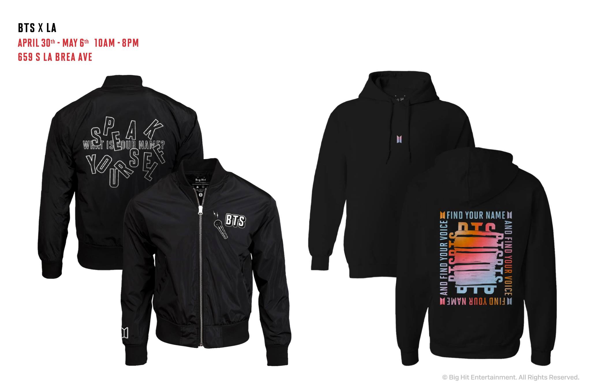 2019 #BTS WORLD TOUR POP-UP STORE @ LONDON ?89 1/2 Worship ST 