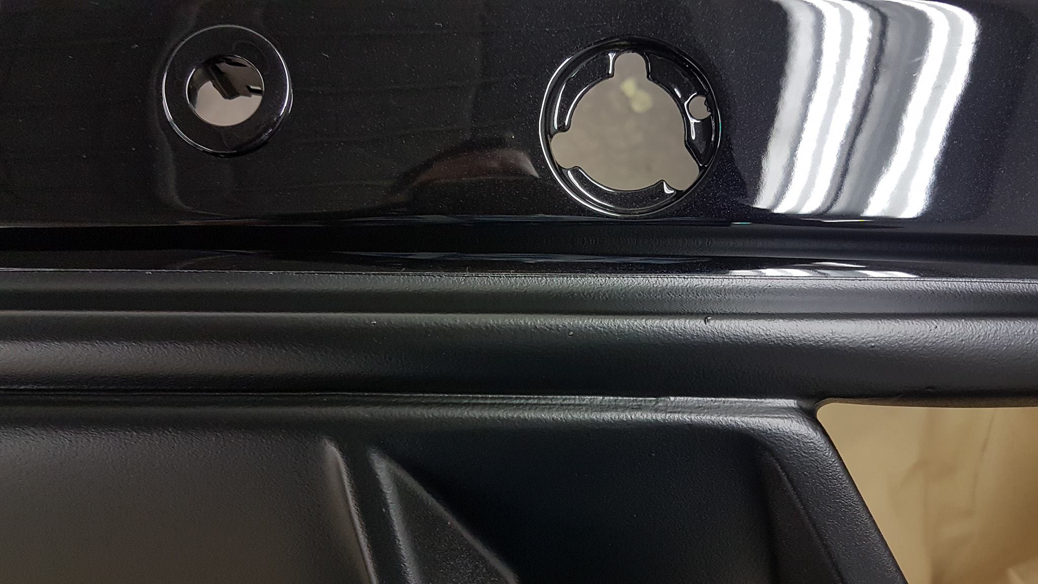 Custom was not to happy after... - Reflective Paintwork