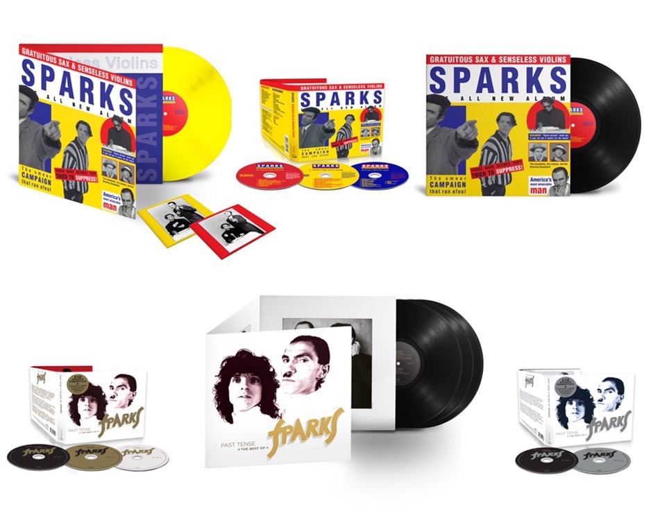 5-star review for PAST TENSE ☆ THE BEST OF SPARKS in Record