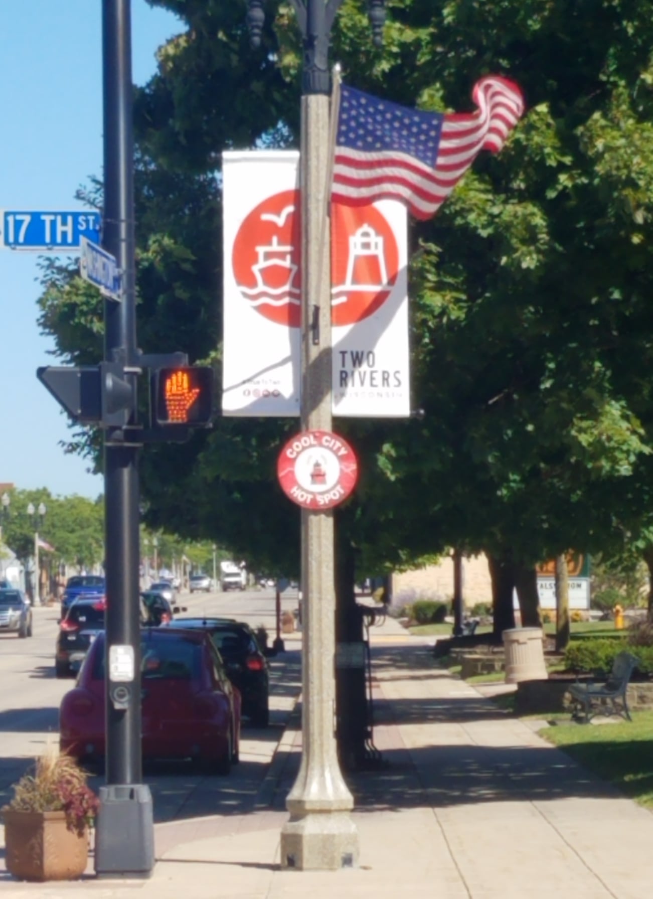 NEW LOGO DISPLAYED ON DOWNTOWN... - Two Rivers, WI, City Hall | Facebook