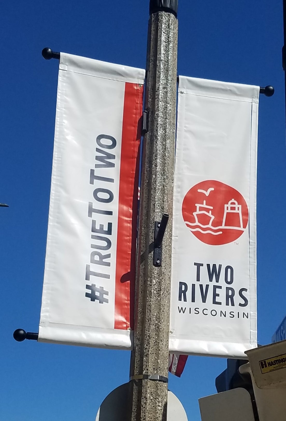 NEW LOGO DISPLAYED ON DOWNTOWN... - Two Rivers, WI, City Hall | Facebook