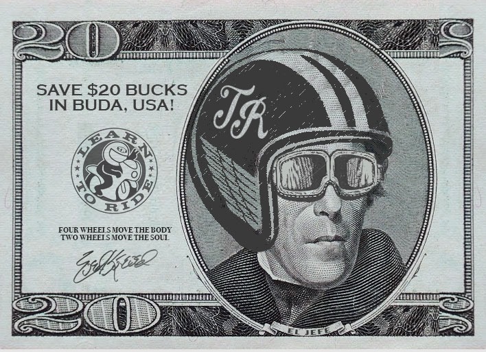 Total Rider - To celebrate Total Rider's new Buda/South...