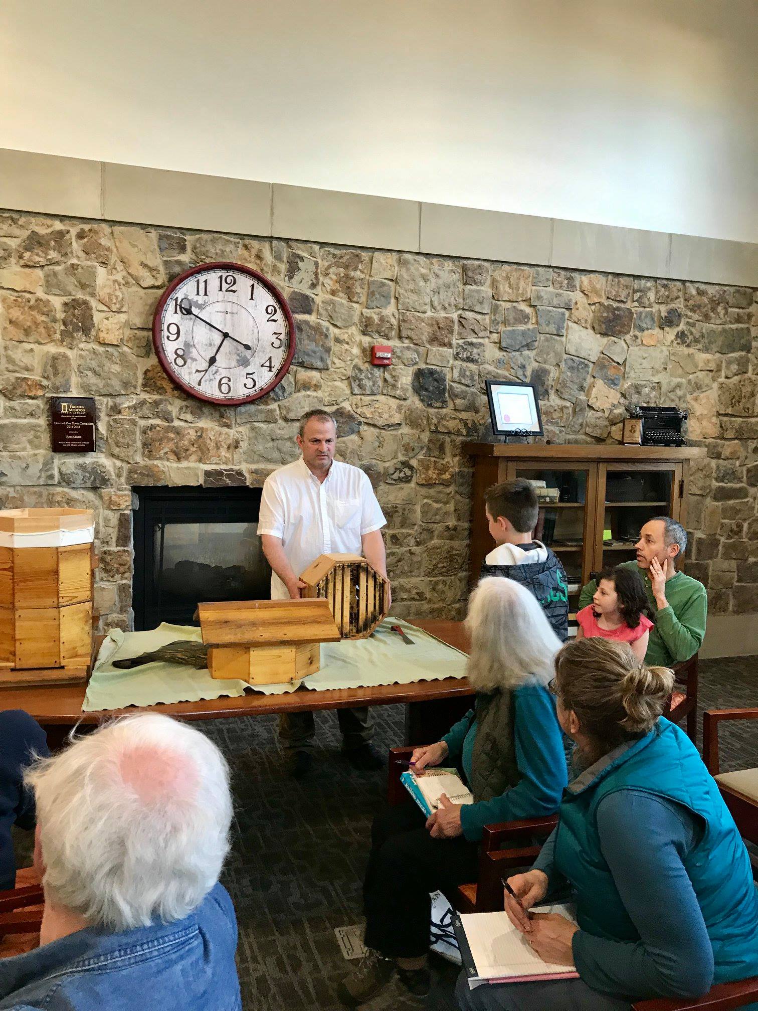 Local beekeeper and honey bee... - Mendon Public Library
