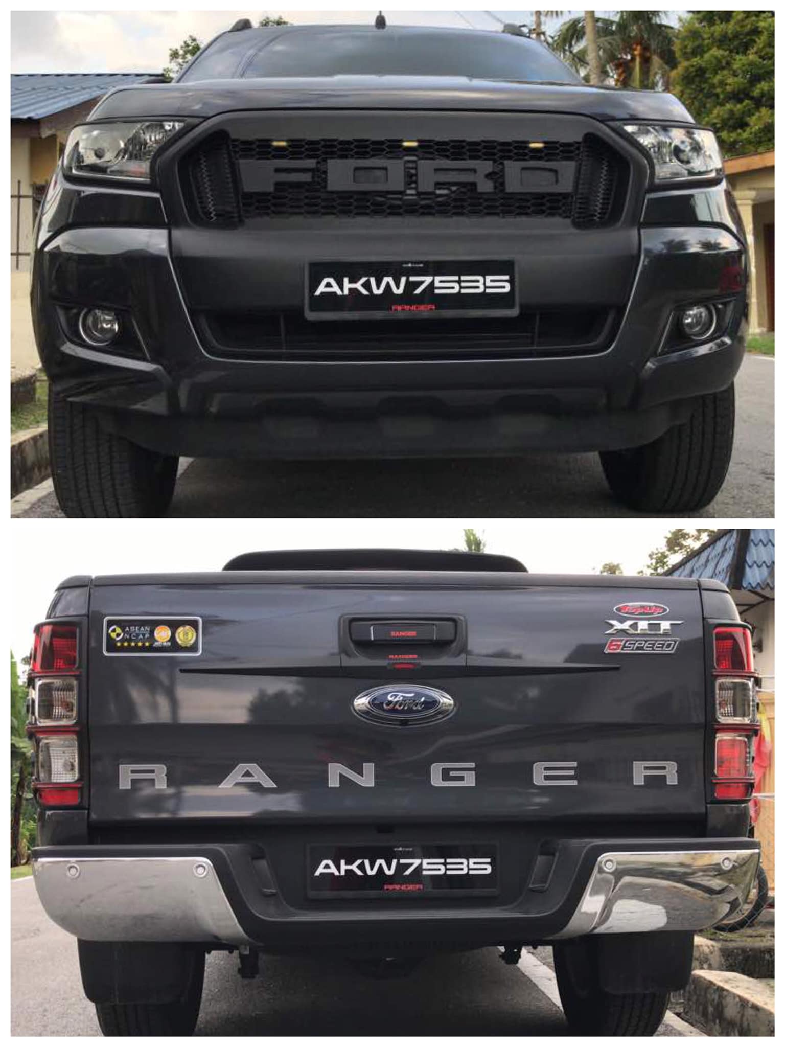 Amirul Farouk - Ford Ranger Premium Number Plate Nampak... | Facebook