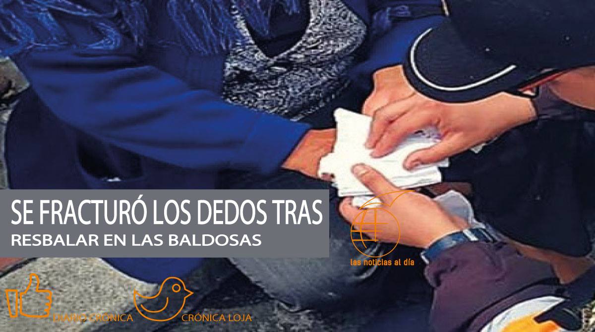 Diario Crónica - Loja. Una adulta mayor tendrá secuelas para toda su ...