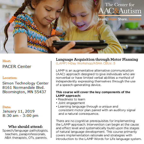 PACER Center - PACER is hosting a Language Acquisition... | Facebook