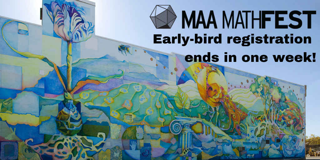 Mathematical Association of America - #MAAthFest early-bird ...