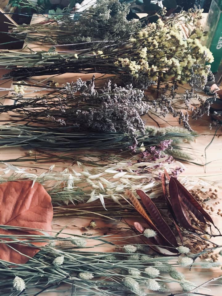 Atelier Bouquet De Fleurs Séchées Ce Il était Une Fleur