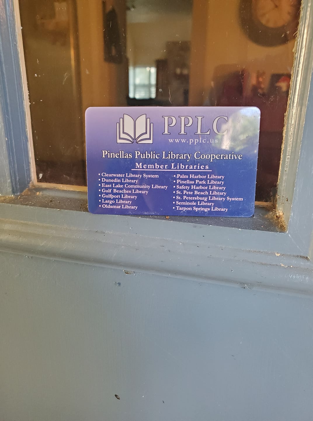 Safety Harbor Public Library - This library card is staying home, but ...