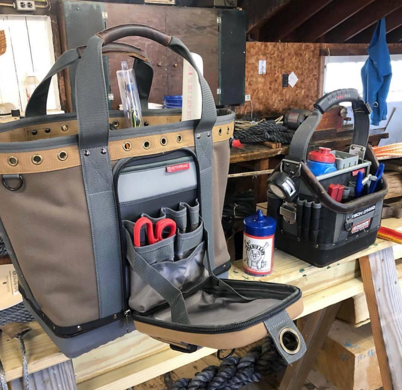 Veto - Here is an image of the unused final sample of the Rope Bag 