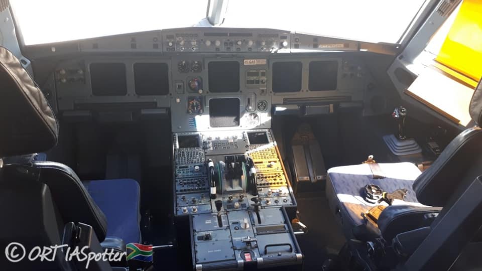 Registration ZS-GAS Global Aviation SA Airbus A320-231 Year of
