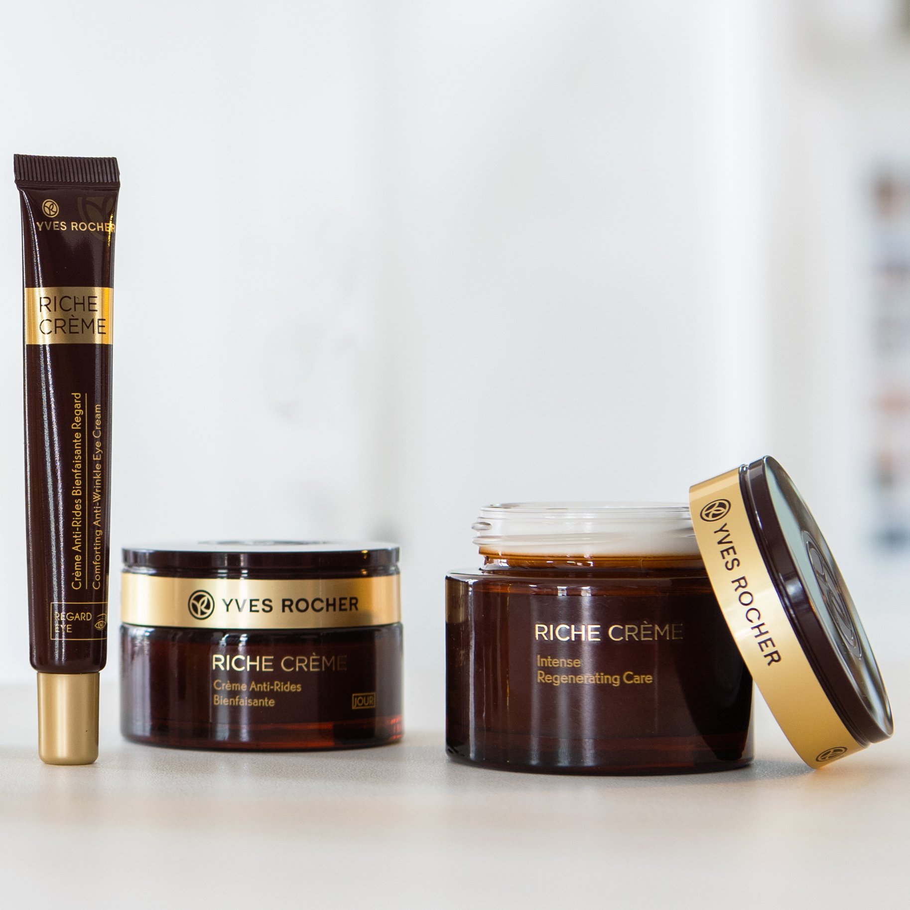 Crème De Jour Anti-rides Riche Yves Rocher - Soin Hydratant, Neuf Sous Emballage