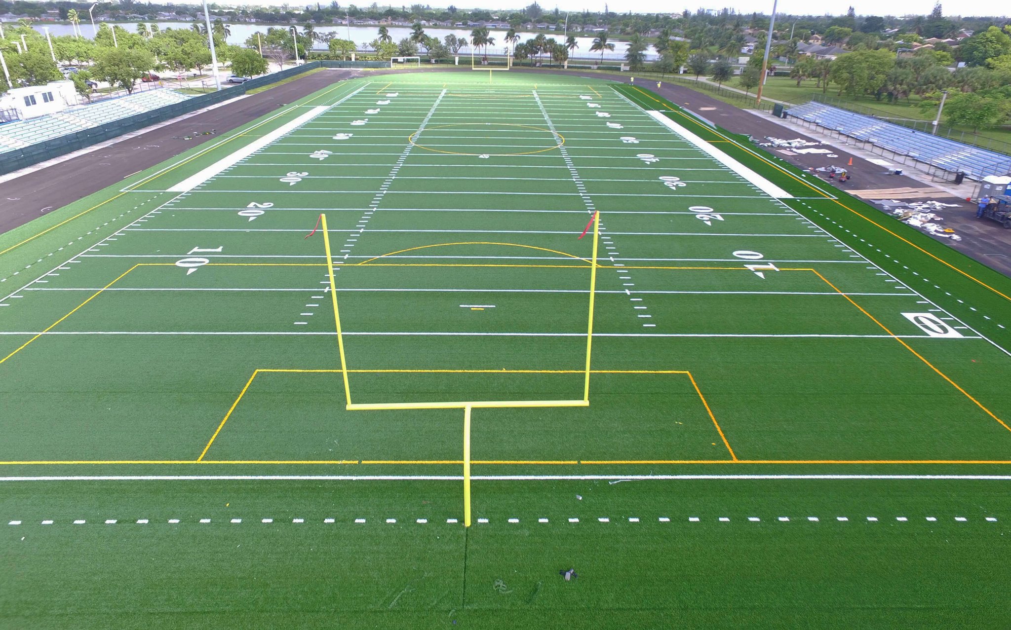 SCG Fields, LLC - New turf is ready for infill at the...