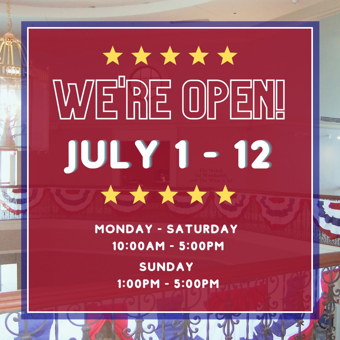 We're open all week! The... - Augusta Museum of History