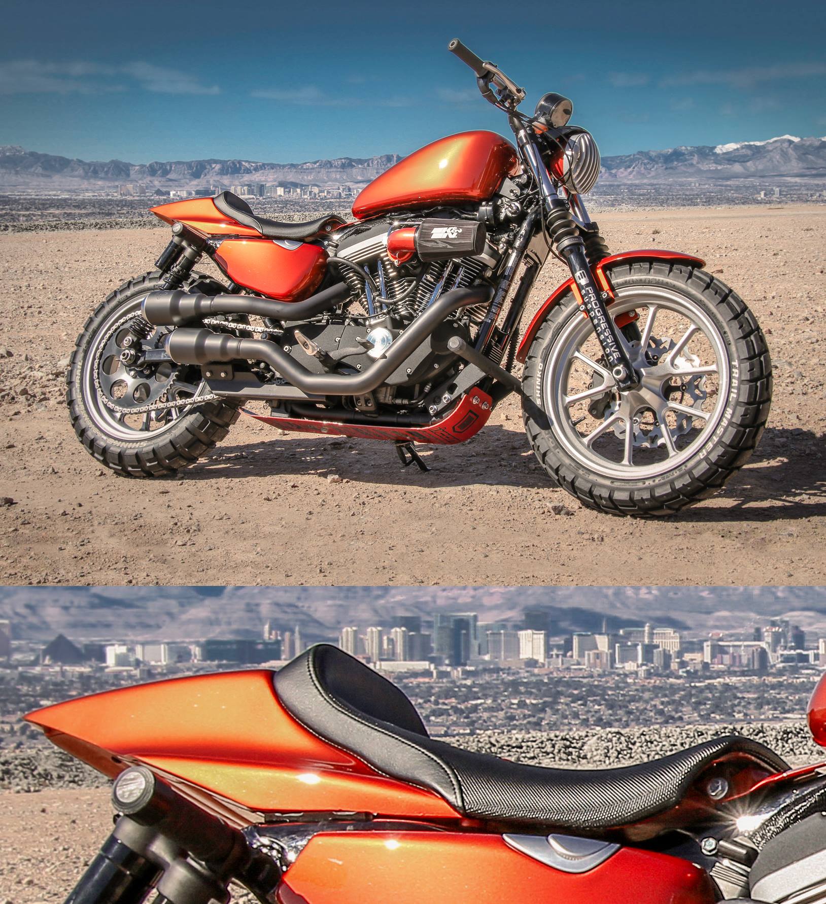 Saddlemen Eliminator Tail Section – Black, Custom Flat Track Style For Harley