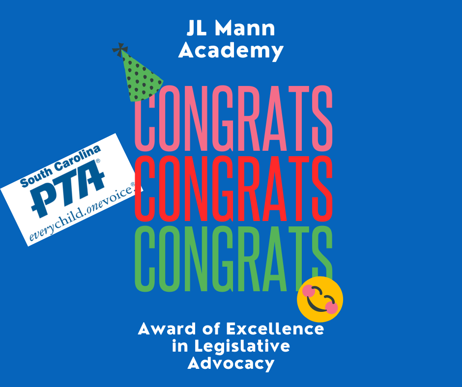 South Carolina PTA - We would like to shout out JL Mann High School for ...