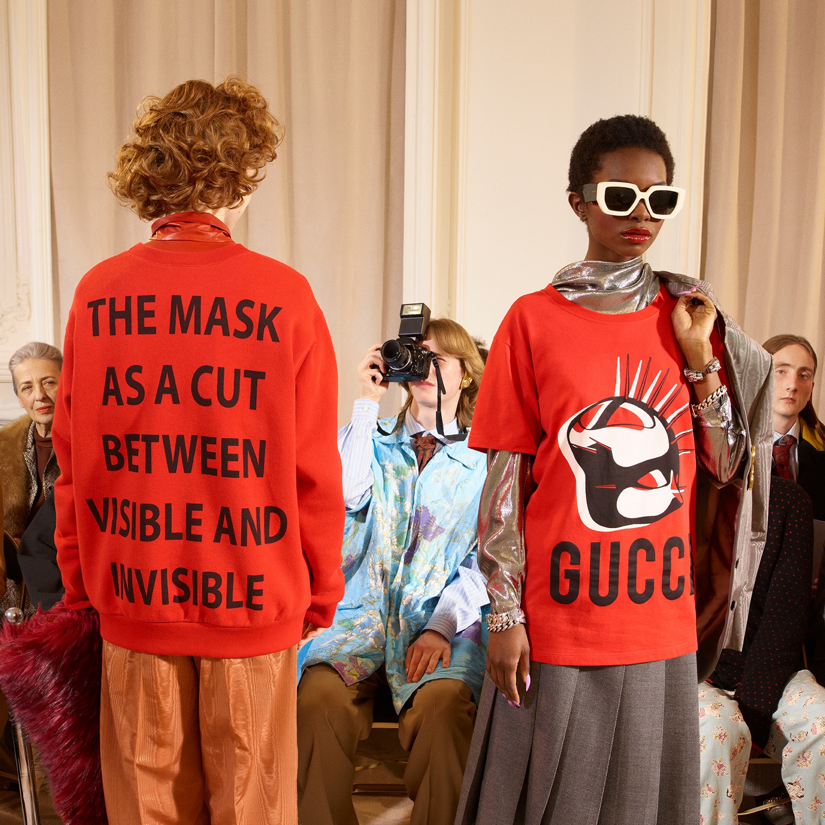 Gucci styled cherries combine with 'Beverly Hills' in a playful