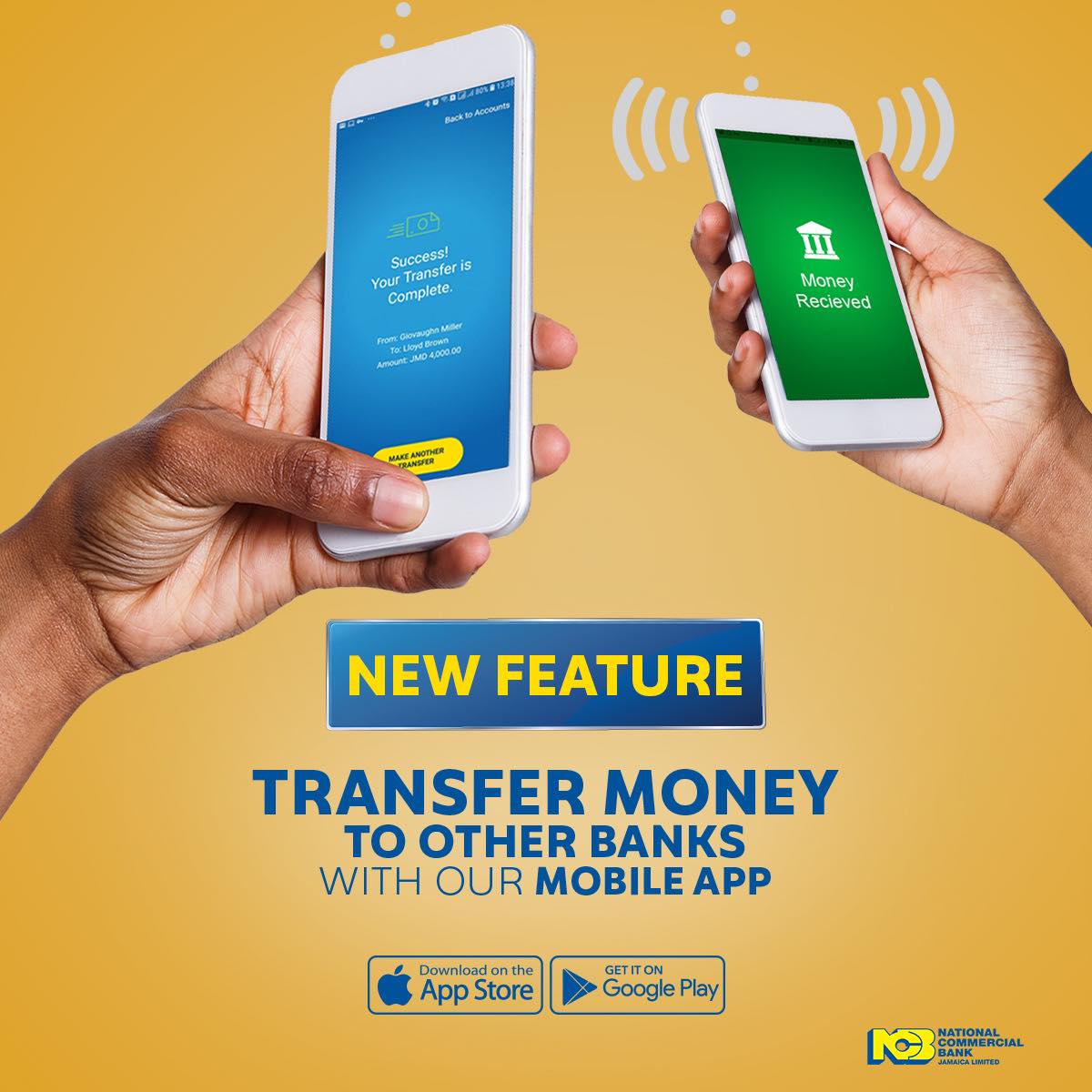 Ncb Jamaica Need To Transfer Funds To Another Bank Use Facebook
