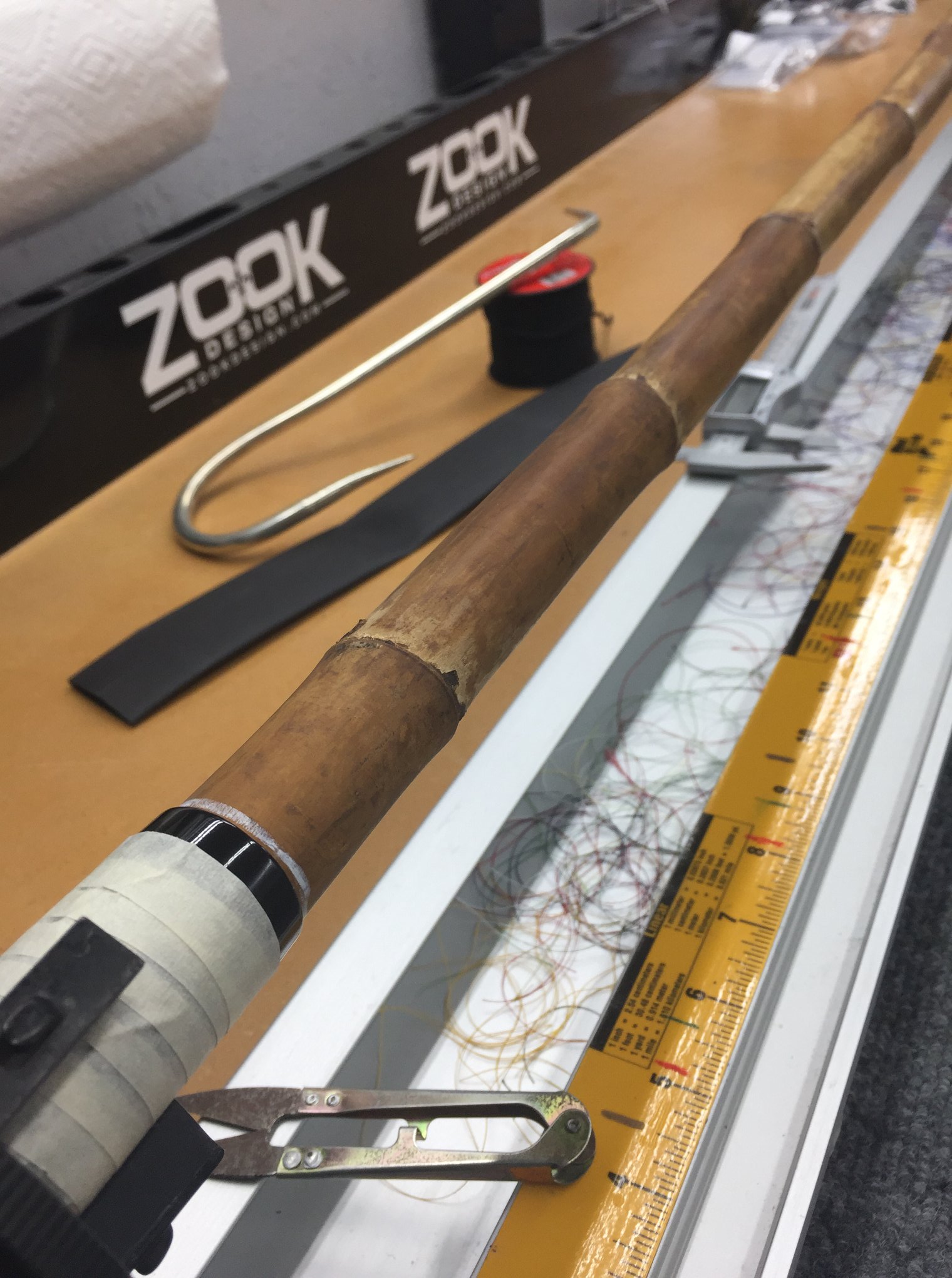 Zook Rods - Well don't see a 8' chunk of Calcutta Bamboo... | Facebook