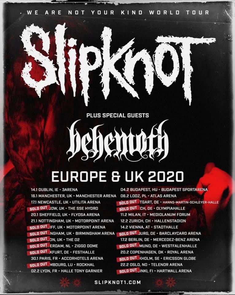 Which city will you be representing, Europe? Shows in Hamburg