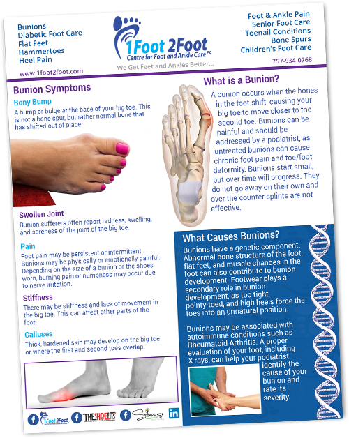 Understand... - 1Foot 2Foot Centre for Foot and Ankle Care, PC | Facebook