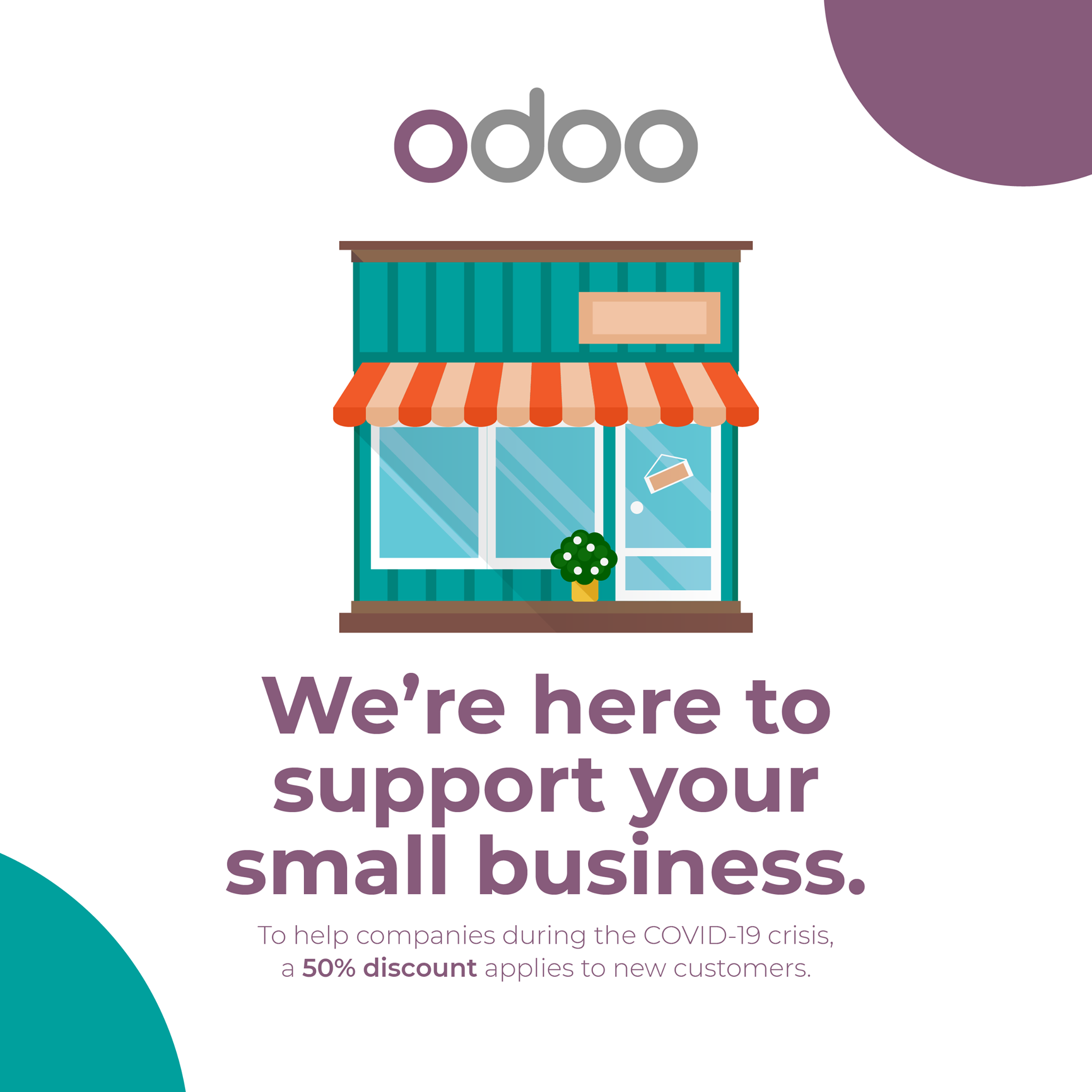 Odoo - We recognize the challenges small businesses are facing during ...