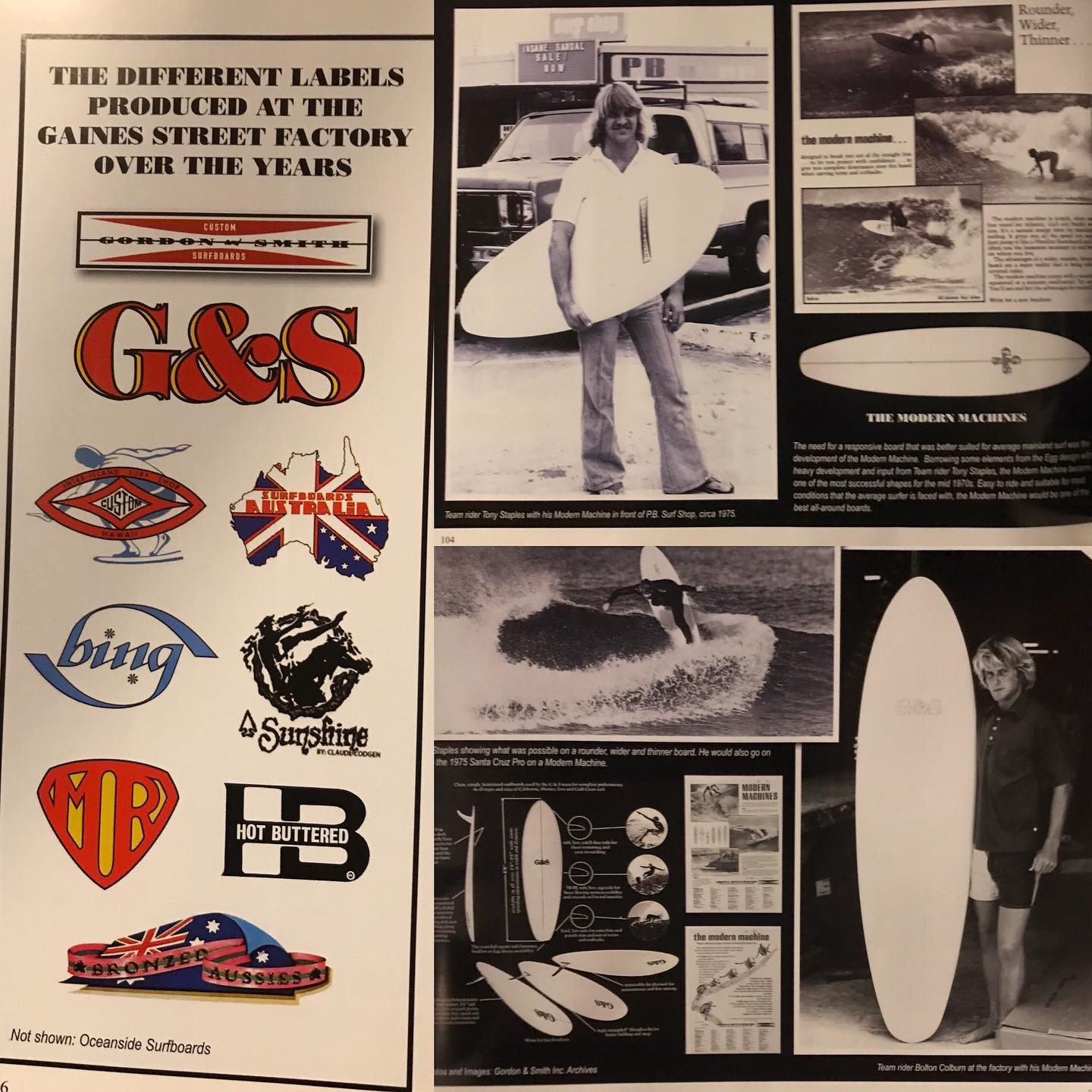 Gordon and Smith's history of mid length surfboard design