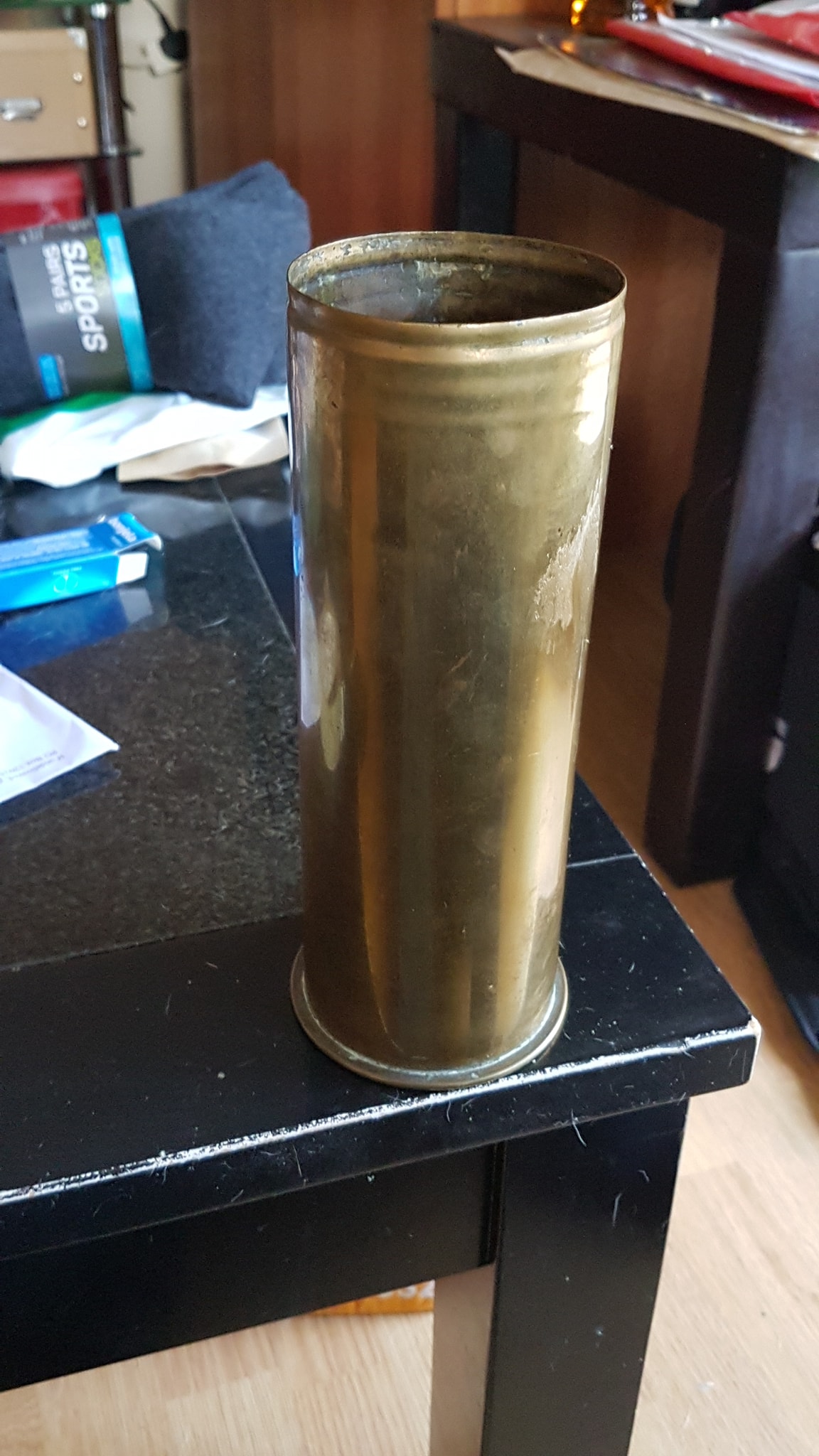 What is this 1926-27 shell casing from?