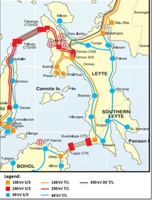 Biliran Island - This map shows how geothermal electricity...