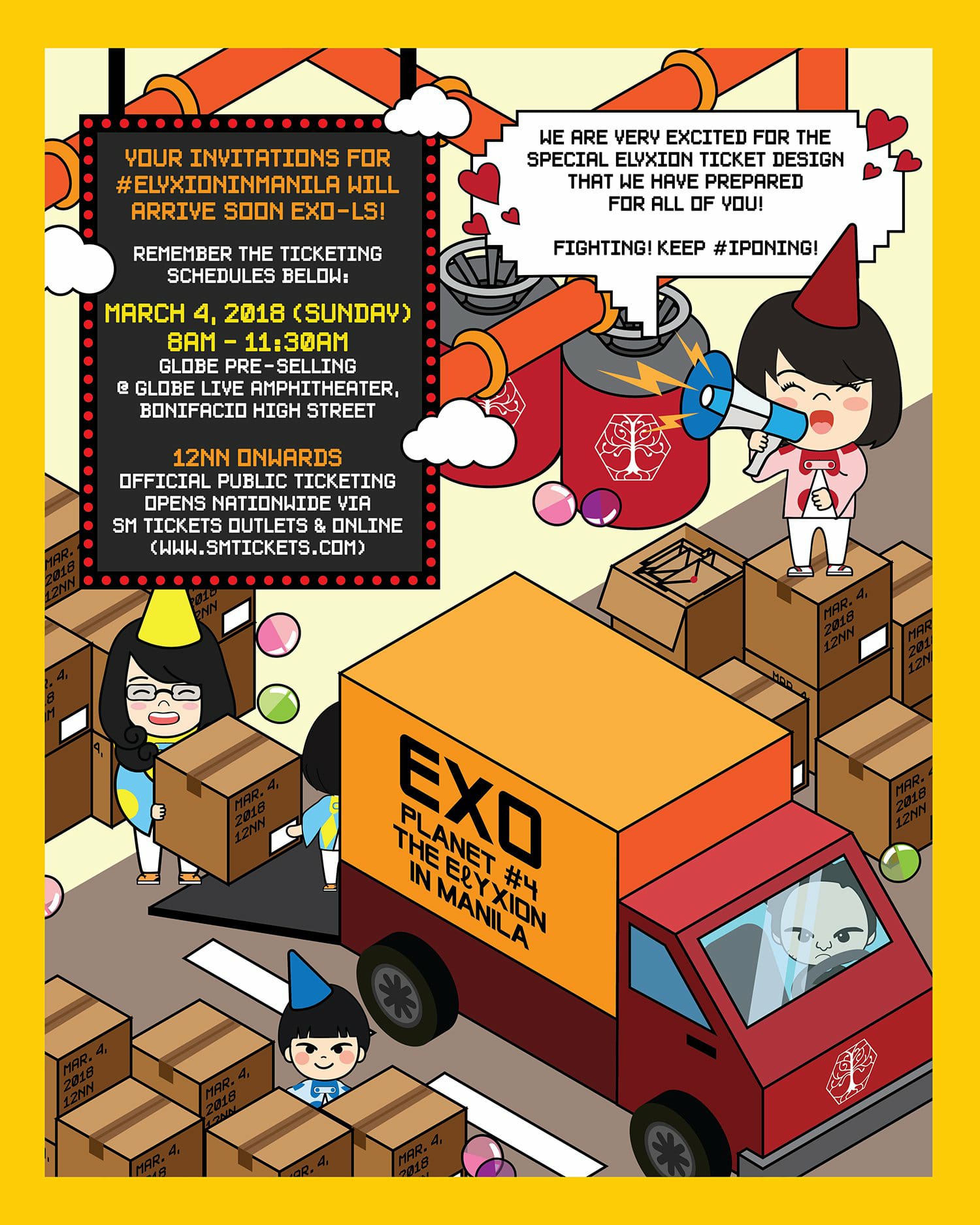 Tickets to Exo Planet #4: The Elyxion in Manila 2018 goes on-sale
