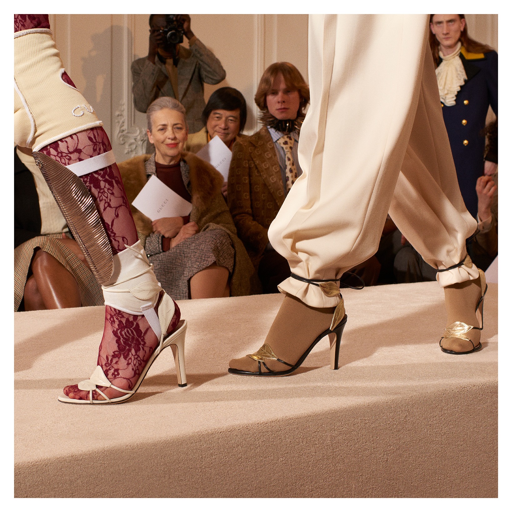 Classic pumps inspired by designs from the 80s are presented in