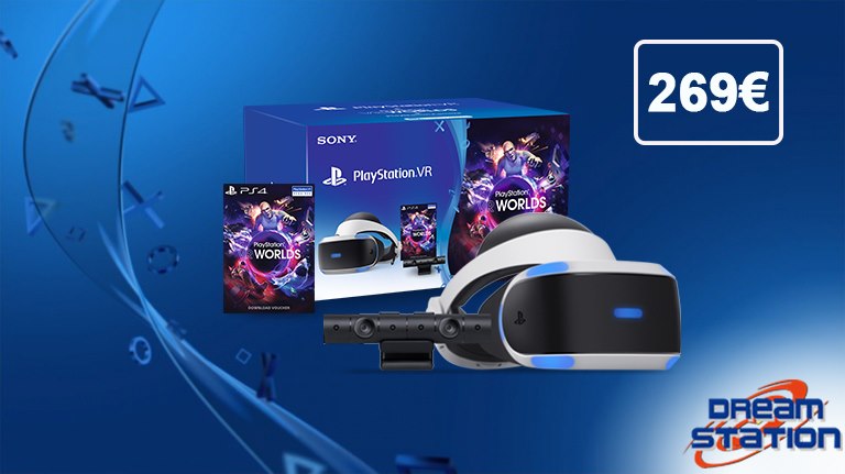 Casque VR Sony PlayStation VR Avec Caméra Et Jeu - Occasion Fonctionnel