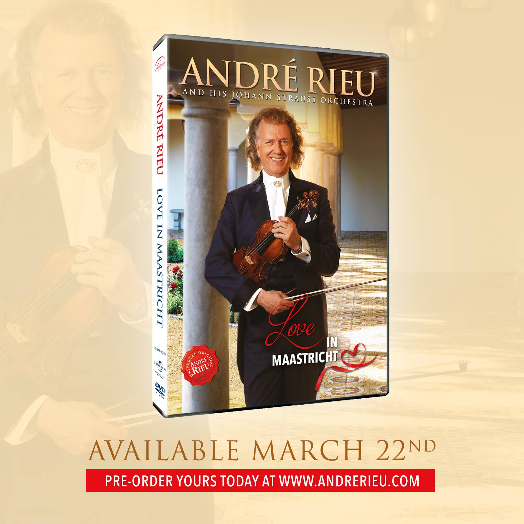 André - PRE-ORDER Now at www.andrerieu.com: 