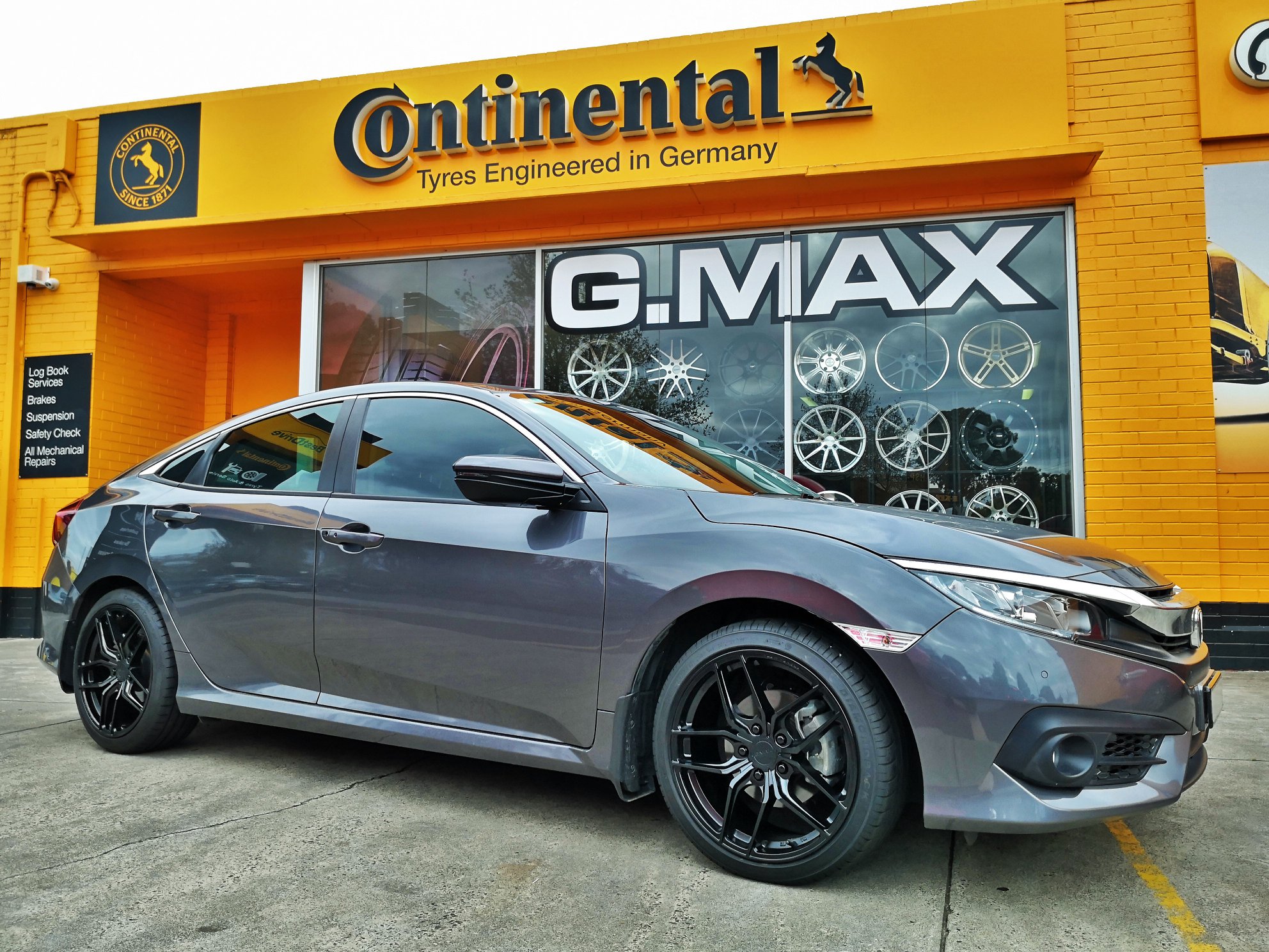 G.MAX WHEELS - G.MAX flow forged wheel, Solas, fitted on...