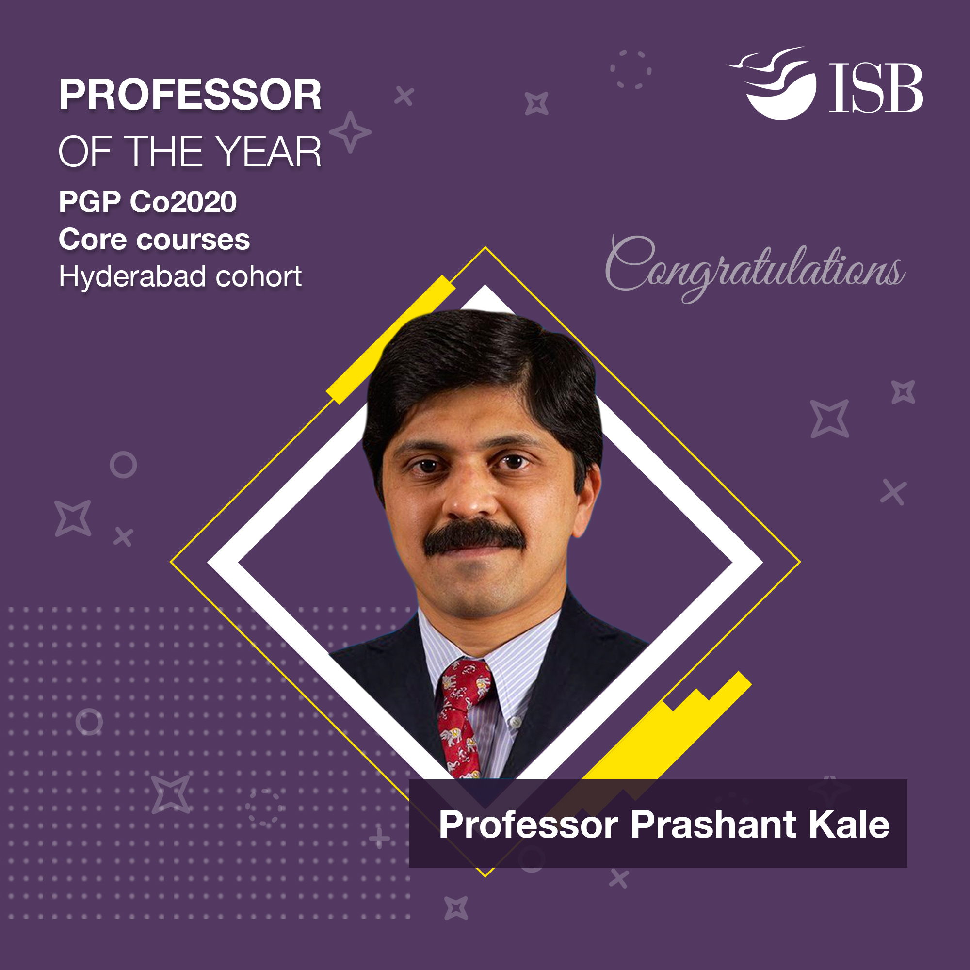 Congratulations to Professor... - Indian School of Business | Facebook