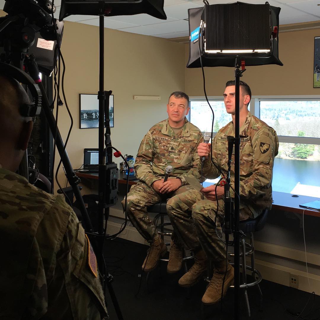 U.S. - CSM Terenas had a live interview during the #Sandhurst2019 ...