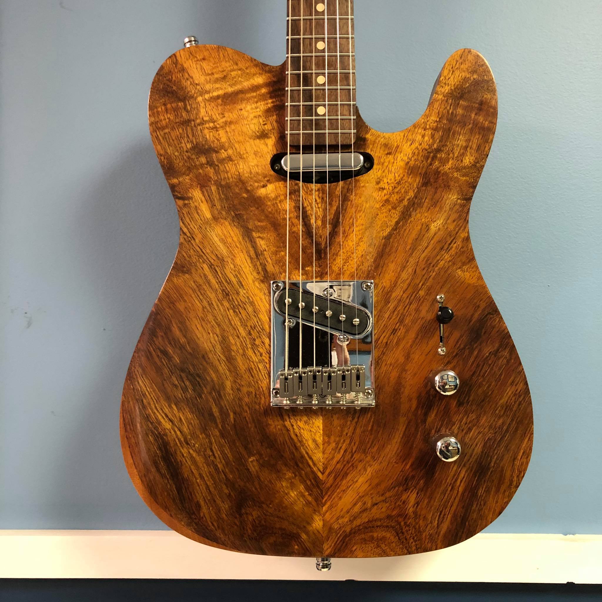 New Warmoth neck on this custom... - Naked Guitar Repair