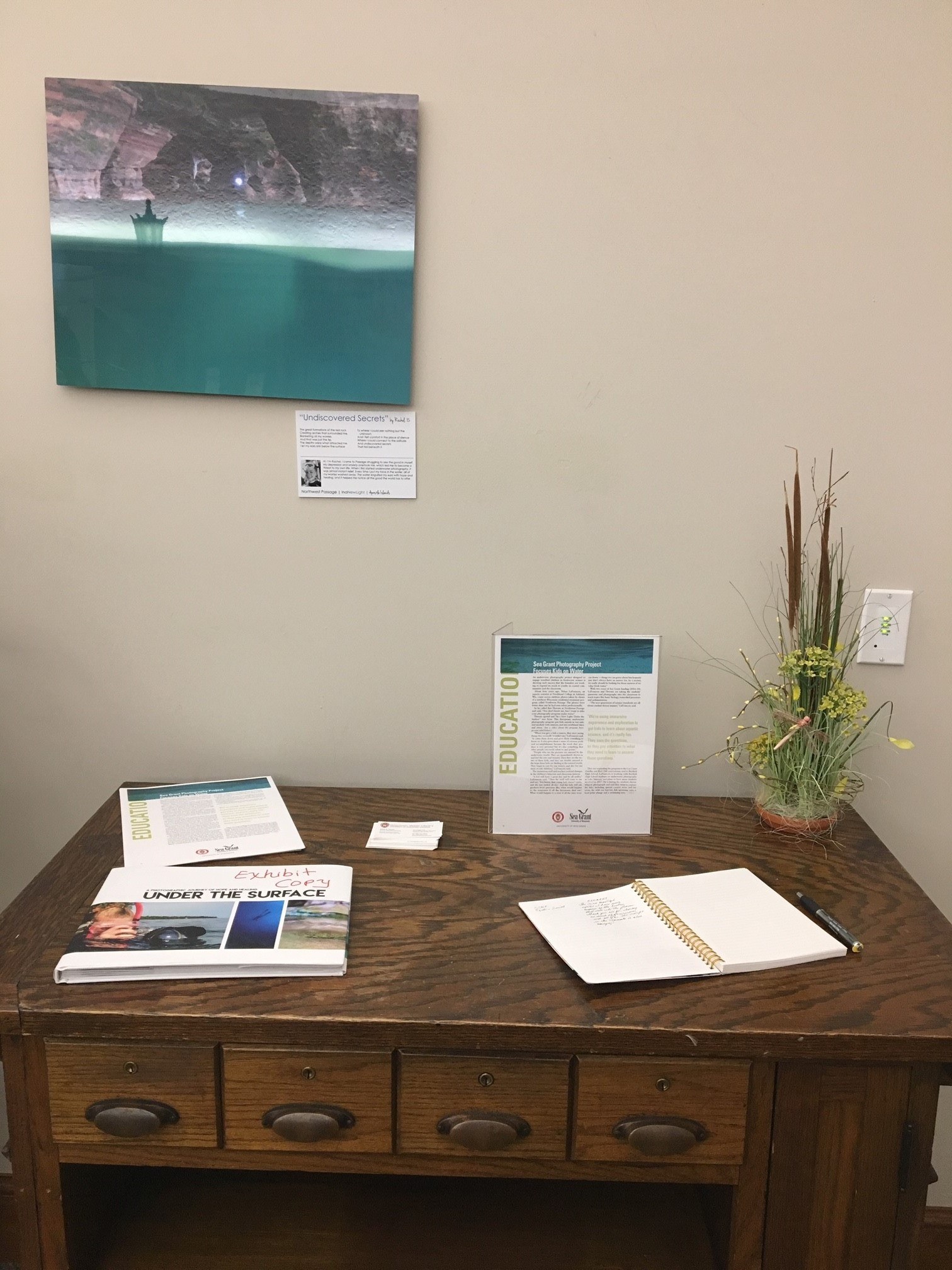 The UNDER THE SURFACE exhibit... - UW Wisconsin Water Library