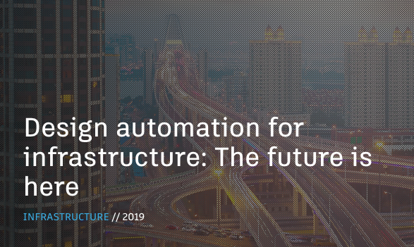 AutoCAD - Automation continues to advance #infrastructure design by ...