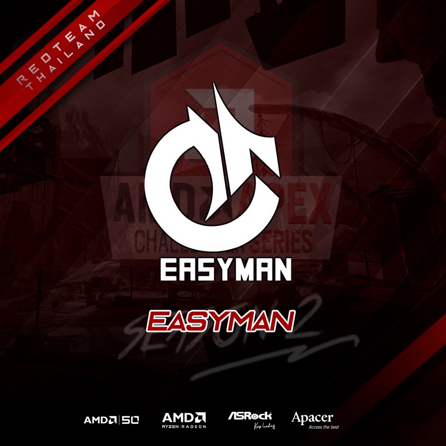 AMD - Easyman 🔥 . อีกหนึ่งทีม EZ EZ ที่น่าจับตามองในอันดับสุดท้าย อีก ...