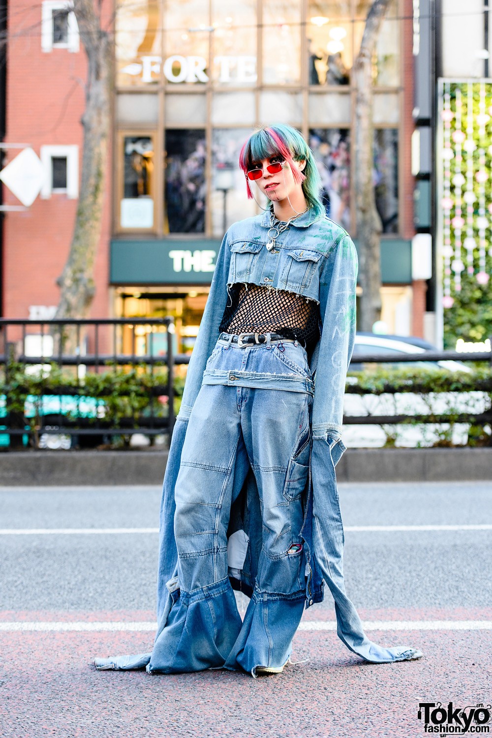 Tokyo Fashion - Denim Remake Street Style in Harajuku w/... | Facebook