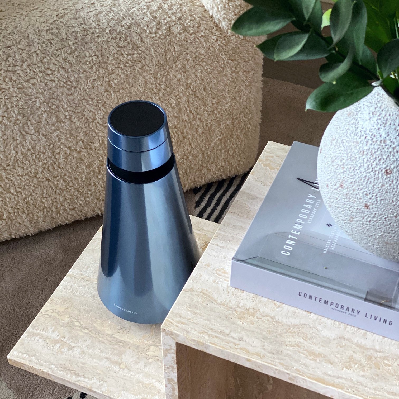 オーディオ機器 BANG & OLUFSEN BeoSound 1 ブルー品 動作品