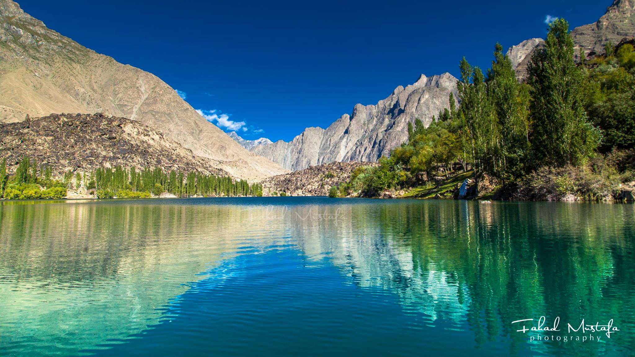 Fahad - Upper Kachura Lake Skardu is of clear water and has a depth of ...
