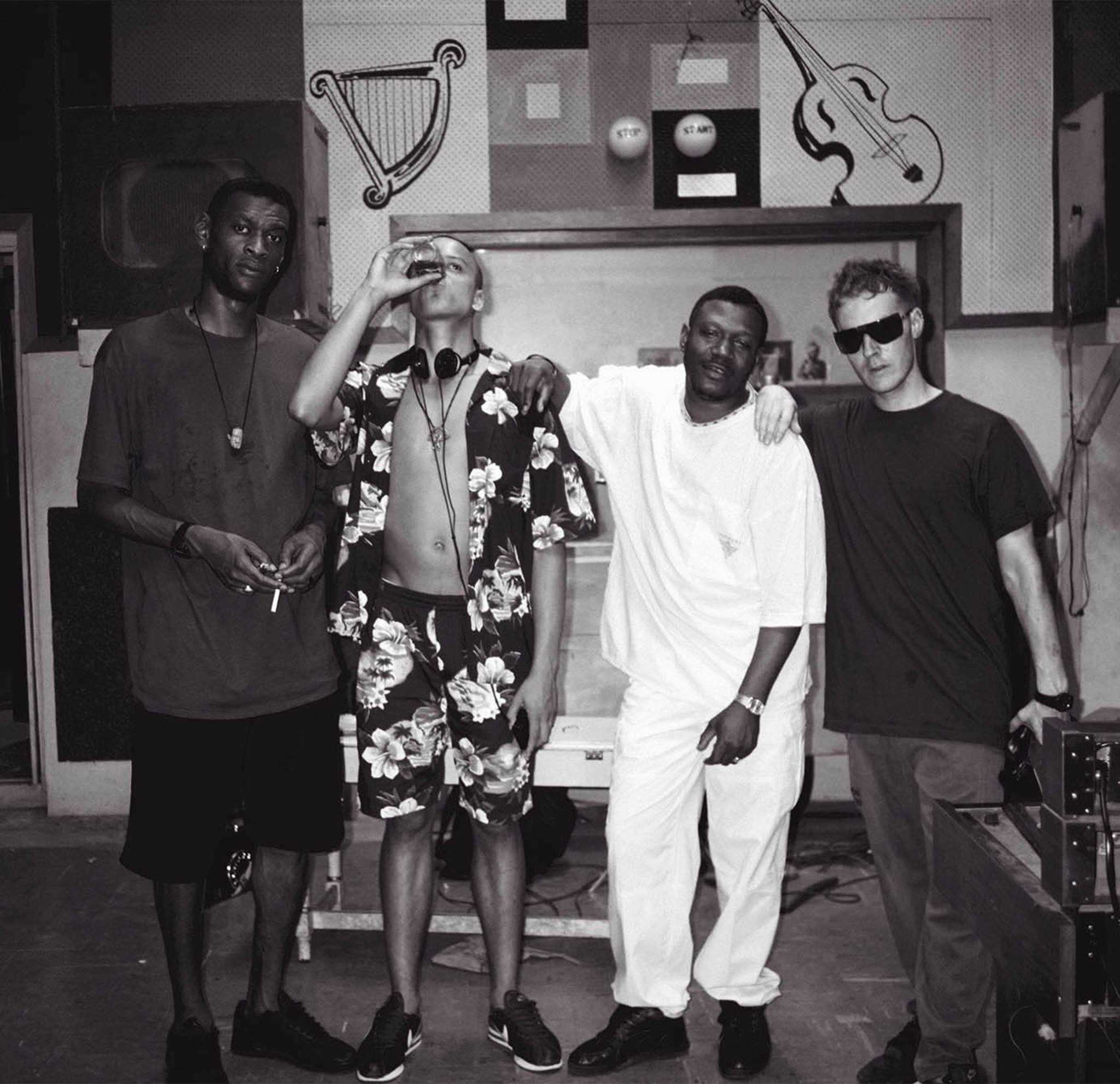 Ninja - 1994, Studio One, Jamaica. Massive Attack w/ Horace Andy