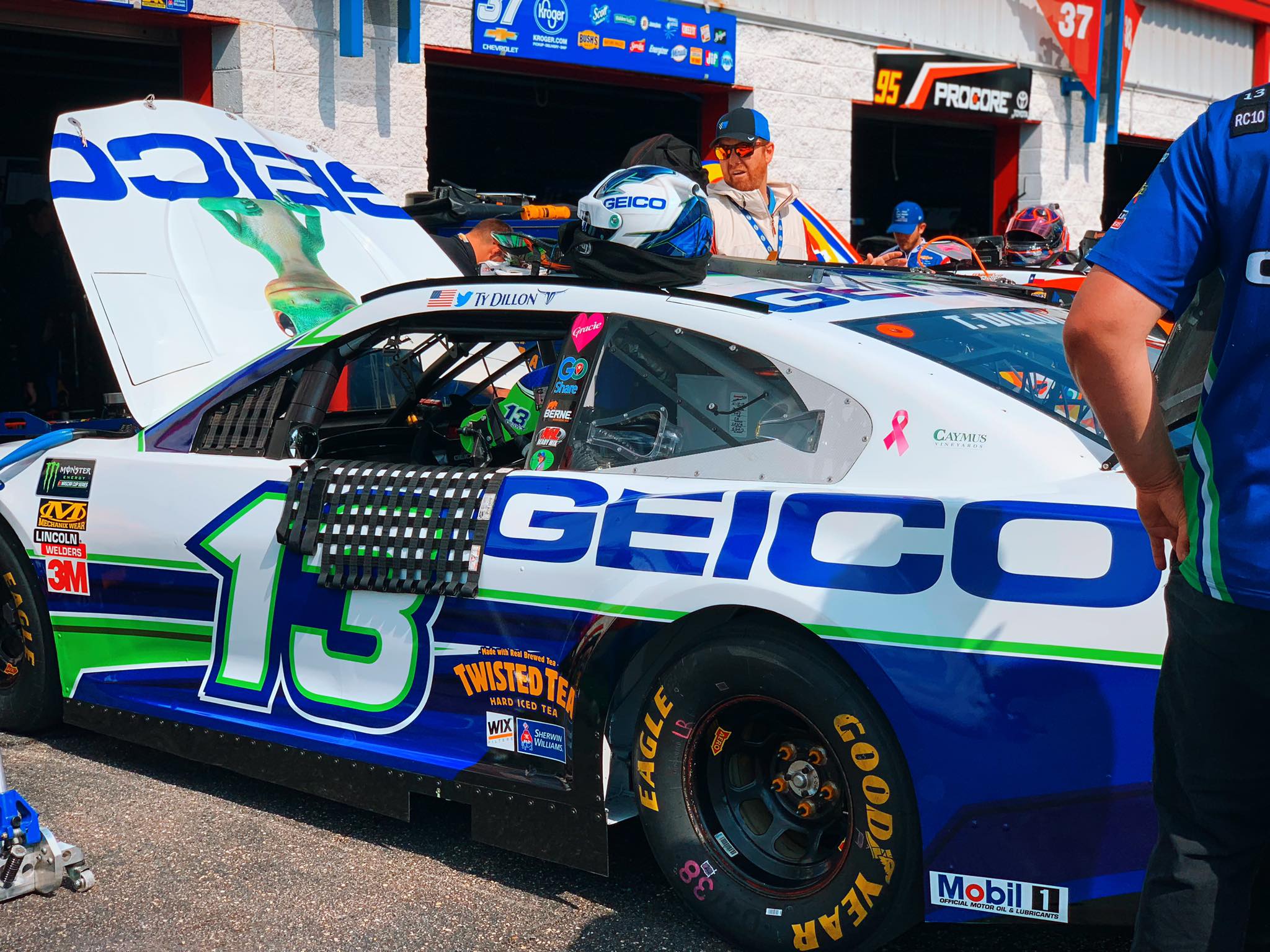 The Monster Energy Series Garage... - Talladega Superspeedway | Facebook
