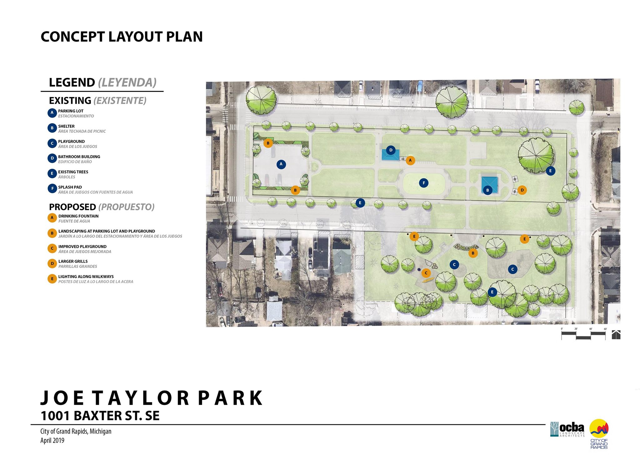 OCBA - OCBA completed the original design for Joe Taylor...