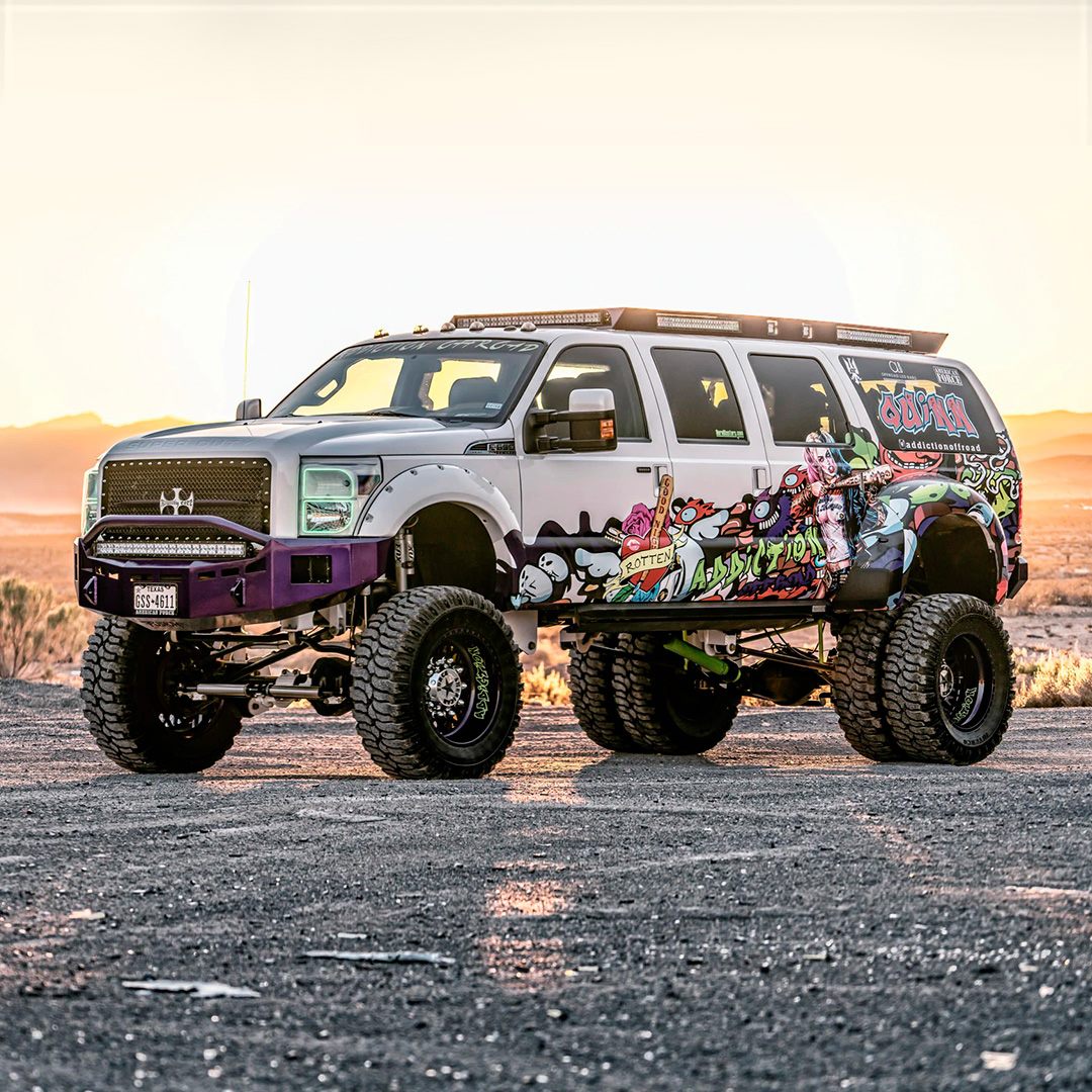 Ford Excursion Modificado Home | MegaRexx® Trucks | Home Of The